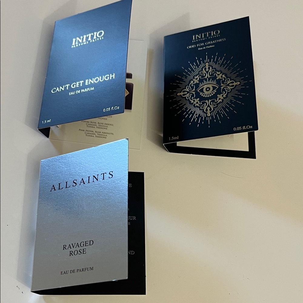 Eau de Parfum Set - Blue and Silver
